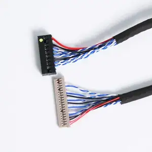 Custom FI-S20S to DF13-20DS-1.25C Lvds cable assembly for computer