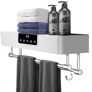 Sèche-serviettes électrique intelligent à air chaud au design unique pour salle de bain, avec fonction de séchage et de suspension - Product Image 6