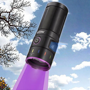 Linterna UV de 200W con 10 LED de 365nm, Luz Negra de Alta Potencia, Impermeable IP55, Recargable por USB, Luz Fluorescente para Orina de Mascotas y Escorpiones - Product Image 3