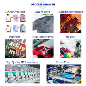 Áo hoodie nam dáng rộng chất liệu nỉ dày cao cấp YLS3085 500gsm 100% cotton, in logo đá pha lê tùy chỉnh - Product Image 5