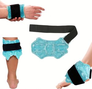 Compresa de Gel Frío/Caliente para Tobillo y Pie Deportivo con Soporte Ajustable para Alivio del Dolor por Esguince de Tobillo y Alivio del Estrés - Product Image 6