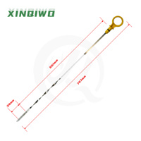 Jauge d'huile Tube Jauge de niveau d'huile Jauge Jauge d'huile moteur de voiture Jauge de bâton d'immersion Pièces 5C3E-6750-AB 4M5G6750EA 6M8G5670AG