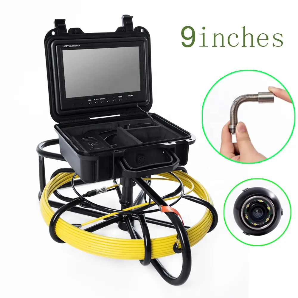 Hot Selling Tunnel Swimming Pool Underwater Underground Video Pipe Inspection Camera System