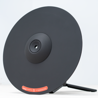Pad de cymbale électronique UNLOCK CY-12C/B 12 pouces, surface en silicone de haute qualité, 1,1 kg, accessoires de batterie professionnels