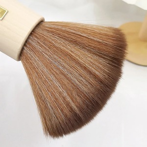 Pinceau à poudre avec manche en bois de grande taille, manche diamanté, pinceau de maquillage doux pour poudre visage et nettoyage des ongles - Product Image 3