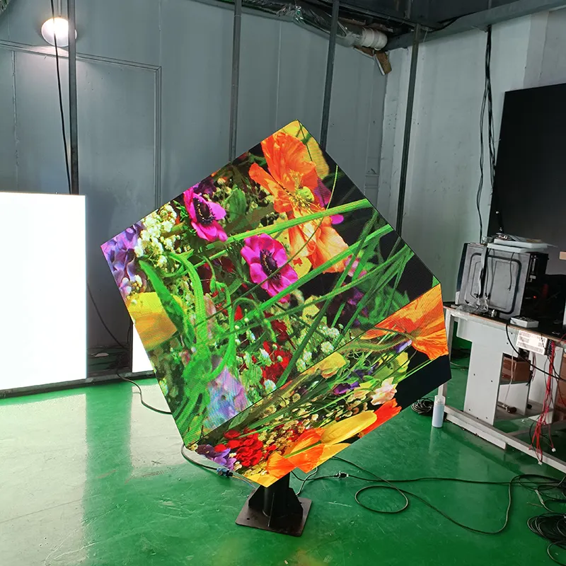 Customizable Design Rental Magic cube Creative Advertising Full Color Led Display High Definition Easy To Install