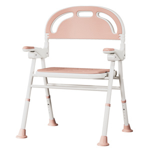 Chaise de douche Baiyurui pour salle de bain, siège pliable antidérapant de 46 cm de large pour personnes âgées, enceintes et handicapées - Product Image 3
