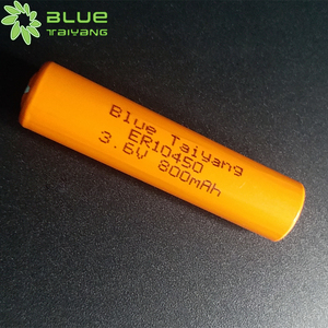 Batería de Litio No Recargable Tipo <span class=keywords><strong>AAA</strong></span> de 3.6v <span class=keywords><strong>800mah</strong></span> para Cerradura Inteligente Li-SOCl2 Er10450 - Product Image 1