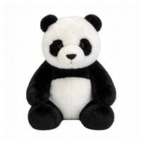 Nouvelle conception de peluche panda personnalisée, jouet en peluche animal miniature populaire, adorable peluche panda personnalisée