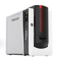 Imprimante de cartes d'identité Evolis Agilia Simplex Retransfert 600x600 DPI, interface USB/Ethernet, papier CR80, 150 cartes/heure, garantie 3 ans
