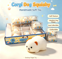 Jouet Squishy en TPR à Remontée Lente, Anti-Stress, à Presser, Multi-styles, Mignon, en Forme de Chou, de Fruit ou de Chien, pour Enfants