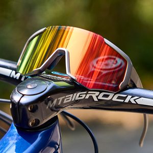 Hubo thể thao 517 biểu tượng tùy chỉnh Kính mát UV400 Windproof PC thể thao Kính mát cho đi xe đạp Lái xe chạy đường nhà sản xuất - Product Image 1