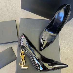 Sandalias de Tacón Alto para Mujer, Diseño de Marca Original de Lujo, Nueva Moda 2025, Alta Calidad, Logotipo Personalizado OEM - Product Image 3