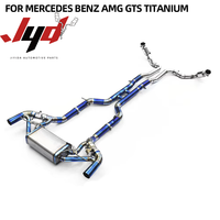 Tuyau d'échappement en titane de qualité supérieure avec soupape haute performance pour Benz AMG GT GTS GTC avec système d'échappement à soupape de silencieux