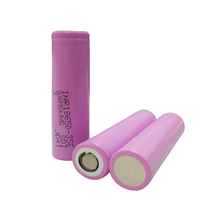 INR18650 35E Baterai Isi Ulang Autentik, Baterai Ion Lithium 18650 3500Mah untuk Sepeda Samsung E-scooter 3.6V 10A