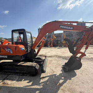 Excavatrice hydraulique Doosan DH55 5,5 tonnes Haute efficacité Économie de carburant pour la construction et les travaux de terrassement - Product Image 1