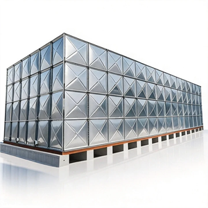 Réservoir d'eau en tôle galvanisée grande capacité, réservoir d'eau de plomberie, réservoir d'eau de toiture, réservoir d'eau composite en acier inoxydable chaud - Product Image 3