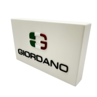 Bloques acrílicos de metal, tablero de logotipo, mesa de letras 3D, placa de tienda de oficina, soporte de letrero de tienda, letreros publicitarios personalizados para negocios