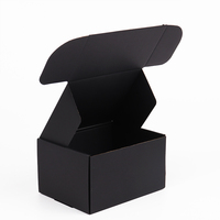 Boîte de rangement en papier ondulé brun personnalisée au design unique avec gaufrage pour sous-vêtements, chaussures et emballages cadeaux