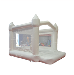 Château gonflable personnalisé OEM, château gonflable blanc, château gonflable <span class=keywords><strong>pour</strong></span> les réceptions de <span class=keywords><strong>mariage</strong></span>, les célébrations et les locations d'événements - Product Image 2