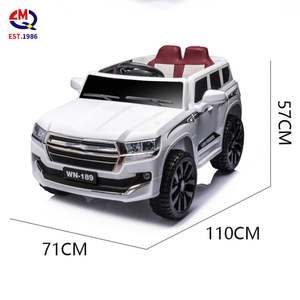 12V pil elektrikli araba oyuncak çocuklar için 2 ila 4 yıl dayanıklı plastik yapılmış çocuklar için mükemmel hediye binmek - Product Image 3