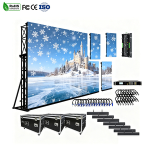 Écran LED d'animation à louer P3.91 P2.976 P2.604 P1.953 IP65 |   Écran LED mural pour scène de boîte de nuit, DJ en direct - Product Image 1