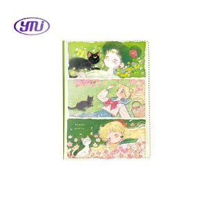 สมุดหน้าสี A5ลายเซเลอร์มูนใหม่ฤดูใบไม้ผลิรูปลักษณ์สูง<span class=keywords><strong>หนัง</strong></span>หวานสำหรับไดอารี่ไดอารี่และธีมอะนิ<span class=keywords><strong>เมะ</strong></span> - Product Image 5