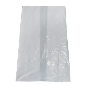 Packaging Gusseted Poly Bags Factory Custom Size Ldpe Hdpe Clear Plat Plastic 6x3x15 1.5mil PE Heat Seal Side Gusset Bag OEM