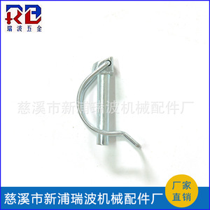 Safety <b>Pins</b> Cylindrical Head Zinc Plated Q195 Carbon Steel Grade A Level 4.8 General Usage Automotive Manufacturing - Product Image 5