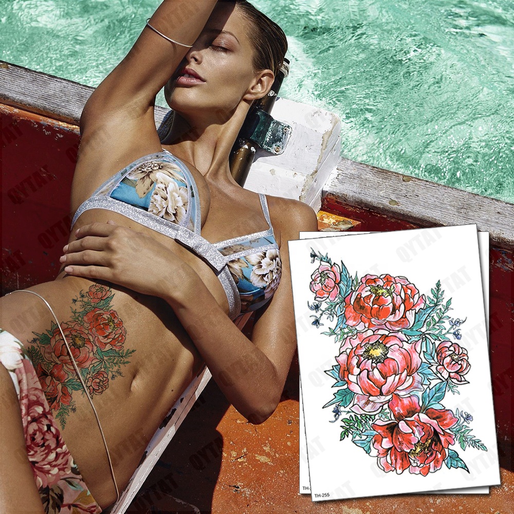 Съемный Премиум водонепроницаемый временные Body Art Макияж для женщин поддельные наклейка татуировка