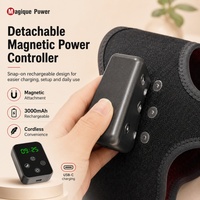 Magique Power Factory – Vente en gros – Genouillère chauffante vibrante à 40 LED pour thérapie par lumière rouge, rechargeable, pour usage domestique