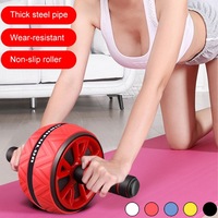Accessoires de gymnastique Roues Abs sans bruit Roues abdominales Entraîneur Abs Roller Stretch pour l'exercice des bras, de la taille et des jambes