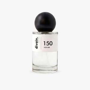 Profumo Divain 150 per Lei, Fragranza Floreale a Intensità Moderata, Formato da Viaggio, Profumo Femminile Autunnale - Product Image 1
