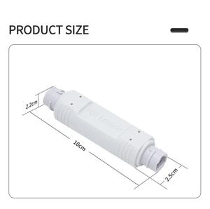 Repetidor POE para Exteriores de 30W, Larga Transmisión, Impermeable, Gigabit 100/1000Mbps, Extensor de Cámara IP, 1 Entrada 1 Salida, Interruptores POE - Product Image 4