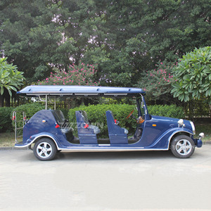 ZOWN Elegante Coche Clásico Eléctrico Retro con Techo para Visitantes de Comunidades y Resorts - Product Image 4