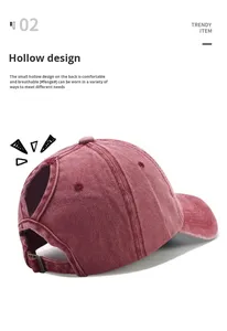 JX Tùy Chỉnh Thời Trang Bán Buôn Có Cấu Trúc Cotton Cổ Điển Rửa Rửa Đau Khổ Trucker Trống Cha <span class=keywords><strong>Hat</strong></span> Người Đàn Ông Thể Thao <span class=keywords><strong>Hat</strong></span> - Product Image 6