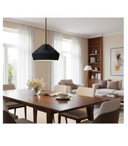 Lámparas Colgantes de Latón con Revestimiento de Crema Negra de Lujo, Elegantes Lámparas LED Colgantes Atenuables, Color Personalizado, Fácil Instalación, Lámpara de Techo para el Hogar - Product Image 2