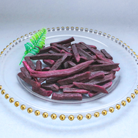 Papas Fritas de Camote Morado Suaves, Saludables, Bajas en Grasa, con Sabores Salados Naturales, Fritas al Vacío, de Alta Calidad y en Oferta