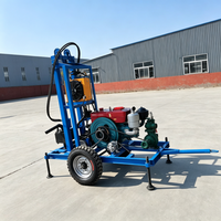 Machine de forage de puits d'eau profonde de 200 m, fabriquée en Chine, certifiée CE ISO9001, équipement de forage de puits et de sondages
