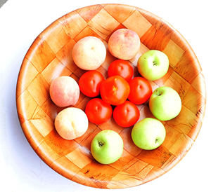 Ensaladera de madera de bambú ecológica duradera de 55 cm y 22 pulgadas para restaurantes, hoteles, suministros de fabricante, vajilla novedosa - Product Image 2