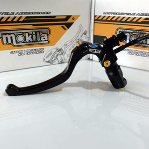 Maneta de Freno y Embrague Trasero para Motocicleta Todoterreno Little Monkey, Modelo 03CL, Soporte de Espejo en Color Cepillado, Hecho en China - Product Image 4