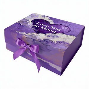 Kleine Mindestbestellmenge Luxuriöse Faltbare Papier-Aufbewahrungsbox Starre Geschenkbox Magnetische Kartonverpackung zum Valentinstag mit Individuellem Logo - Product Image 2