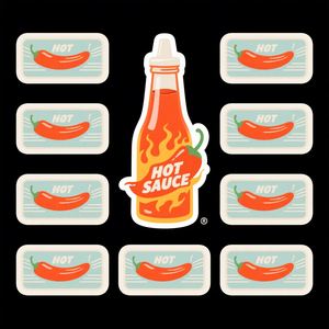 Custom Self Adhesive Package Labels <b>Roll</b> Printed <b>Stickers</b> Waterproof Juice Bottle Food Safety Label for Food Packaging - Product Image 4