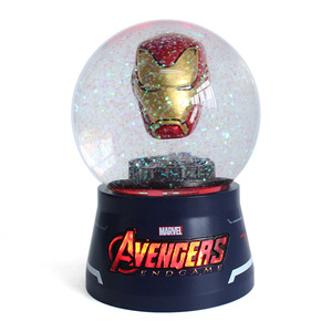 Globe à neige automatique souvenir de <span class=keywords><strong>super</strong></span>-<span class=keywords><strong>héros</strong></span>, tête de <span class=keywords><strong>super</strong></span>-<span class=keywords><strong>héros</strong></span> changeante de couleur - Product Image 2
