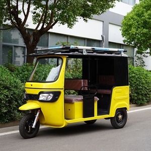 TVS King Deluxe pousse-pousse électrique à 3 roues pour passagers | 60V 1000W Cargo & People Mover - Product Image 1