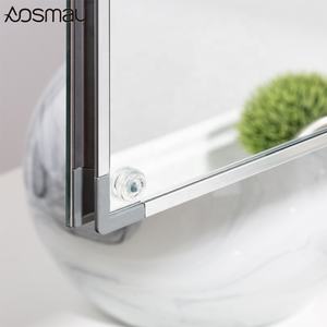 Usine chinoise bon marché avec cadre en aluminium pour hôtel, <span class=keywords><strong>armoire</strong></span> à <span class=keywords><strong>pharmacie</strong></span> encastrée à 2 portes au design élégant - Product Image 5