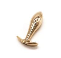 Promotion de vente : Produits sexuels pour adultes – Plugs anaux en métal, dilatateurs anaux, Chrysanthème Doré pour jouets sexuels