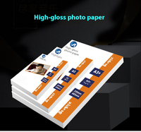 Papel Fotográfico Aotong Premium Luminoso de Alto Brillo 3R RC, 100 Hojas, 89*127mm, para Impresoras de Inyección de Tinta, Tamaños A5/A4/A3 Incluidos