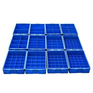 Caja de Almacenamiento Multifuncional de Plástico, Organizador Rectangular de Piezas con Compartimentos para Organización de Garaje, Diseño Minimalista - Product Image 3