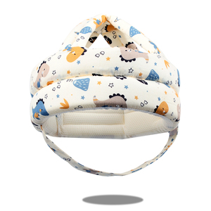 Meilleures ventes Sécurité Certification CE Réglable Respirant Coton Enfants <span class=keywords><strong>Casque</strong></span> Marche Sécurité Protecteur Bébé <span class=keywords><strong>Casque</strong></span> pour les tout-petits - Product Image 4